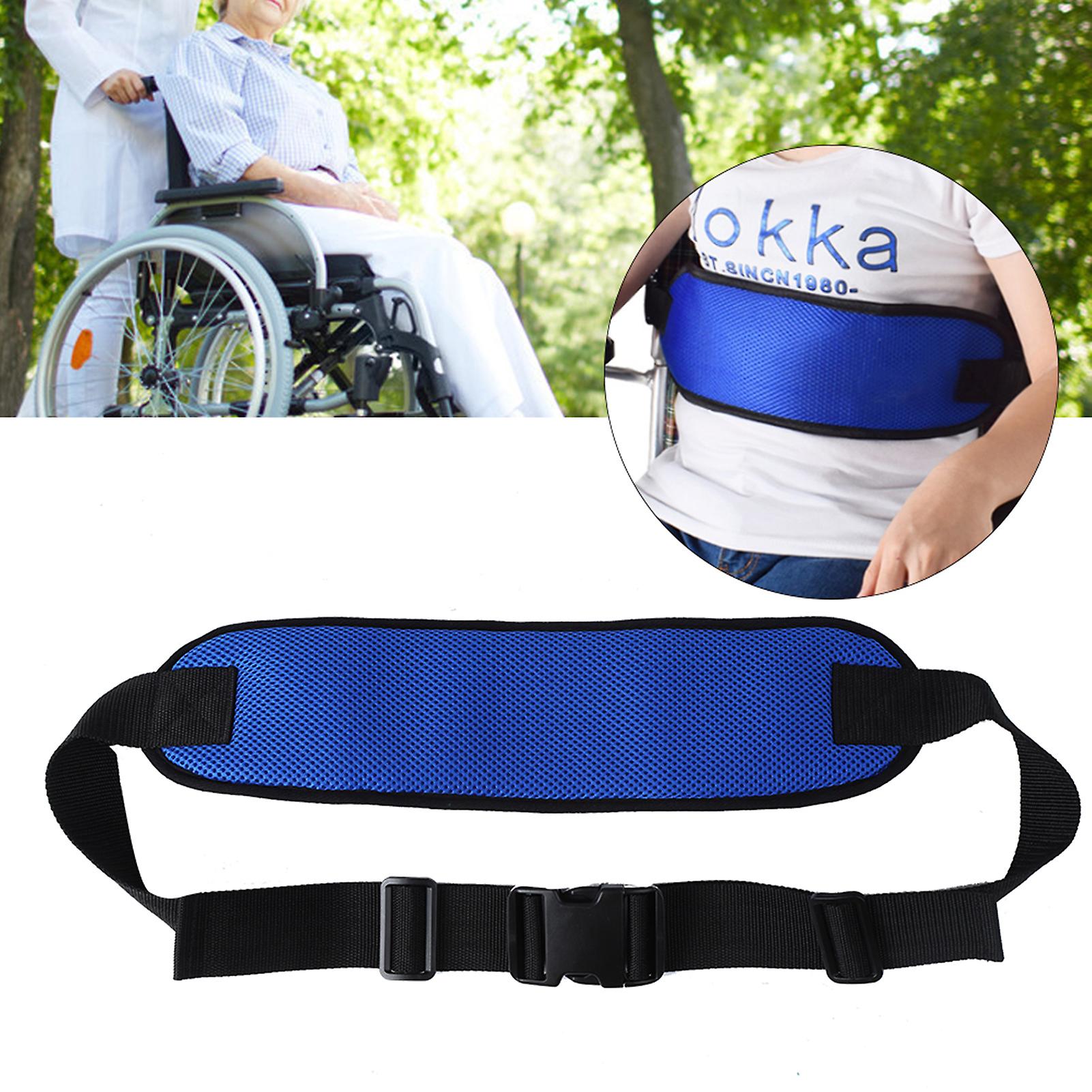 Breathable Adjustable Wheelchair Seat Belt Cushion Safety Harness Straps For Elderly Patientswheelchair Harness