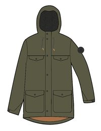 Baltic Jacket - Dusty Olive