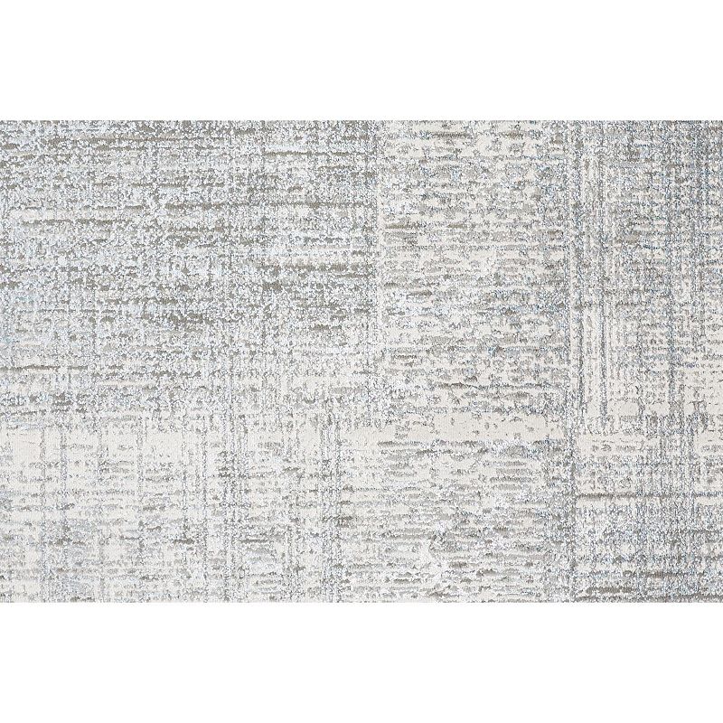 Weave and Wander Aurelian Modern Metallic Striated Rug