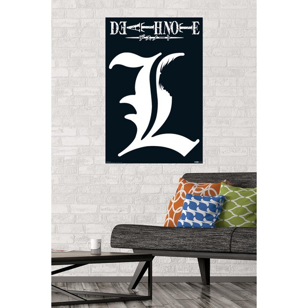 Trends International Death Note L Symbol Unframed Wall Poster Prints