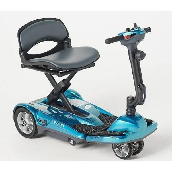 EV Rider Transport AF+ Deluxe - Automatic Folding, Lightweight Electric Mobility Scooter, w/ Anti Flat Tires For Seniors