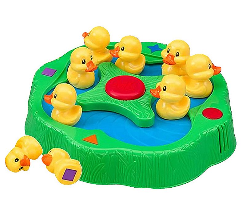 Pressman Toy Lucky Ducks Preschool Game