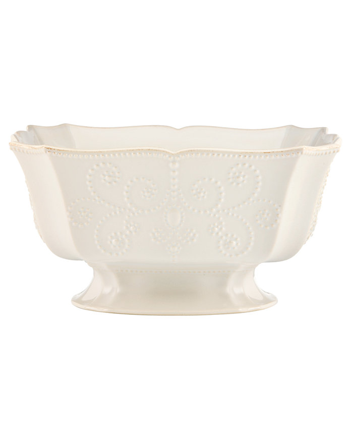 Lenox Dinnerware French Perle Footed Centerpiece Bowl