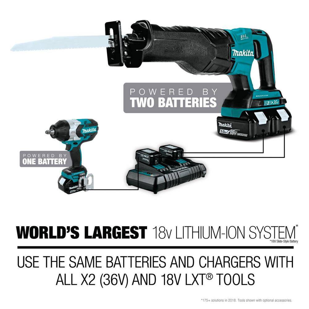 Makita 18V LXT Lithium-Ion Brushless Cordless Impact Driver Kit with (1) Battery 3.0Ah XDT131