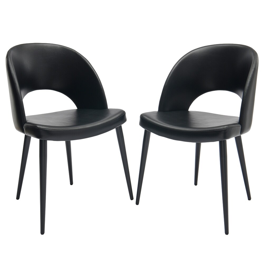 PU Leather Dining Chairs Set of 2