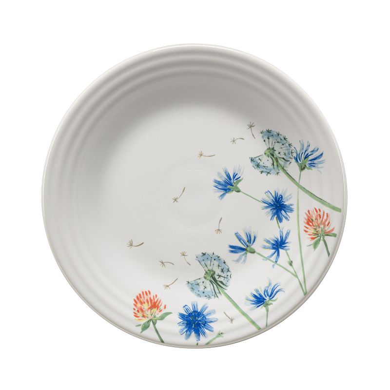 Fiesta Breezy Floral Luncheon Plate