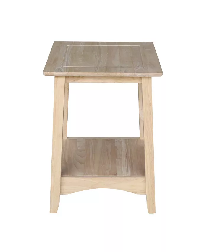 International Concepts Bombay Tall End Table