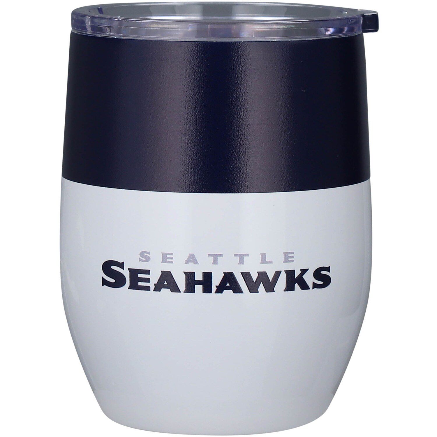 Seattle Seahawks 16oz. Colorblock Stainless Steel Curved Tumbler