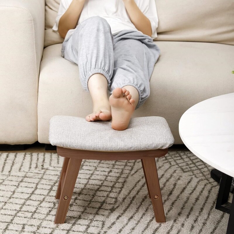 Small Foot Stools(Walnut Legs)