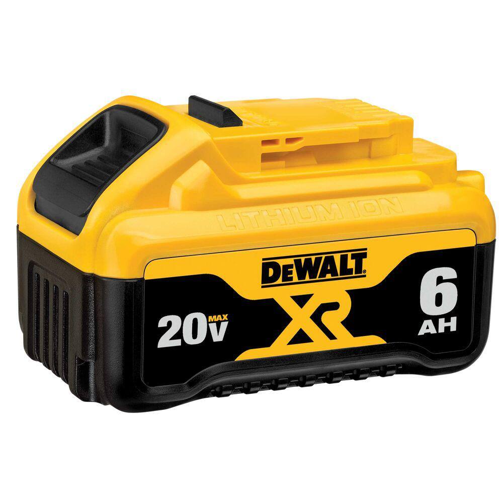 DW 20V MAX XR Premium Lithium-Ion 6.0Ah Battery Pack DCB206