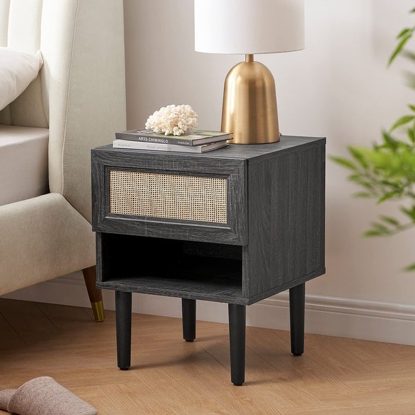 Mopio Haylee Modern Farmhouse Boho Side Table