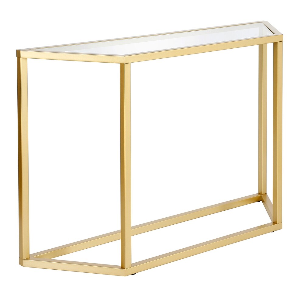 Levi 44'' Wide Trapezoid Console Table   44\