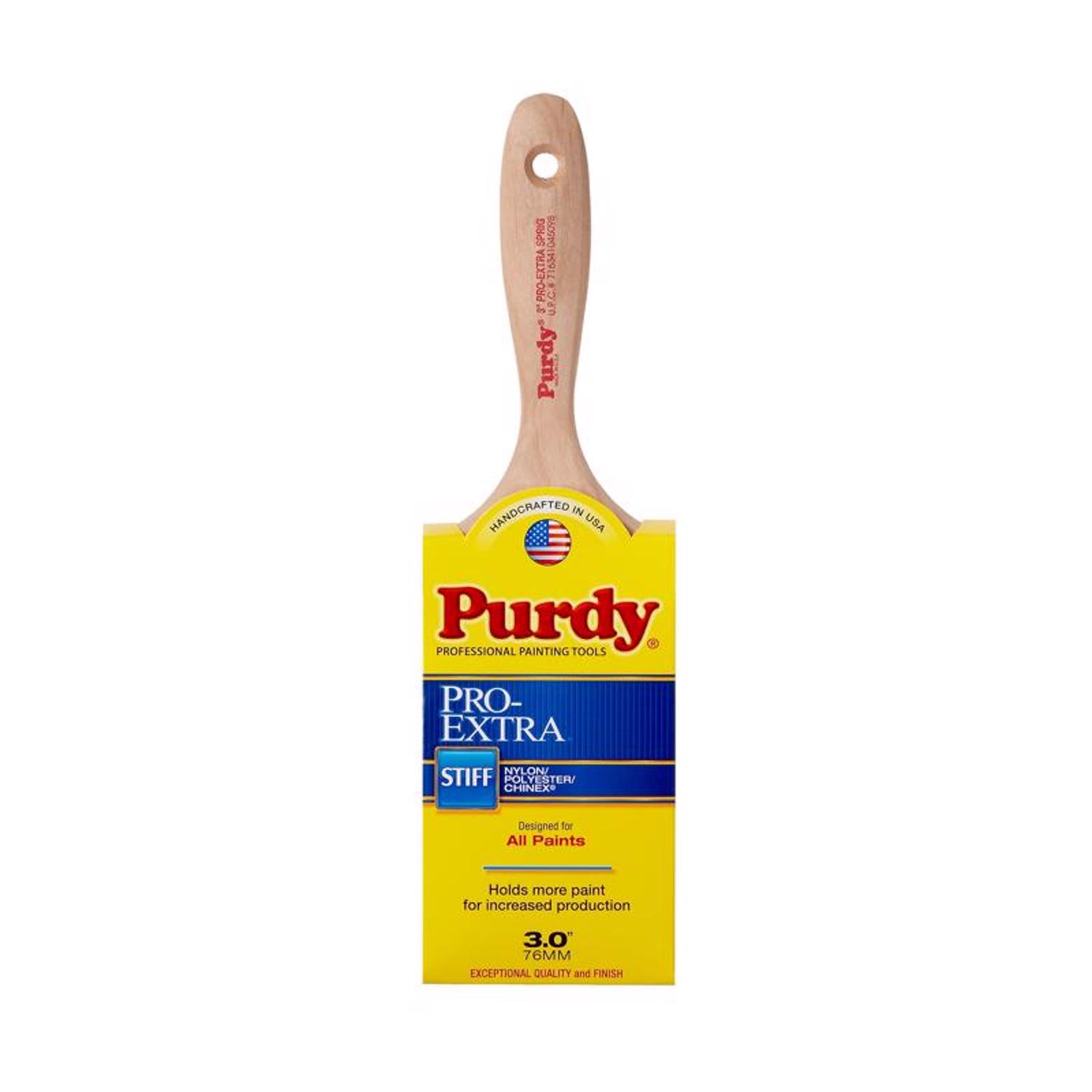 Purdy Pro-Extra Sprig 3 in. Stiff Flat Trim Paint Brush