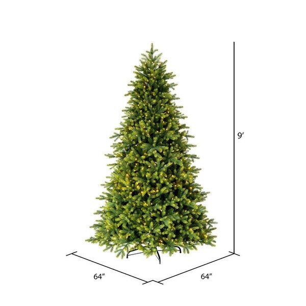 Vickerman 9' x 64 Jersey Fraser Fir Artificial Christmas Tree，Unlit