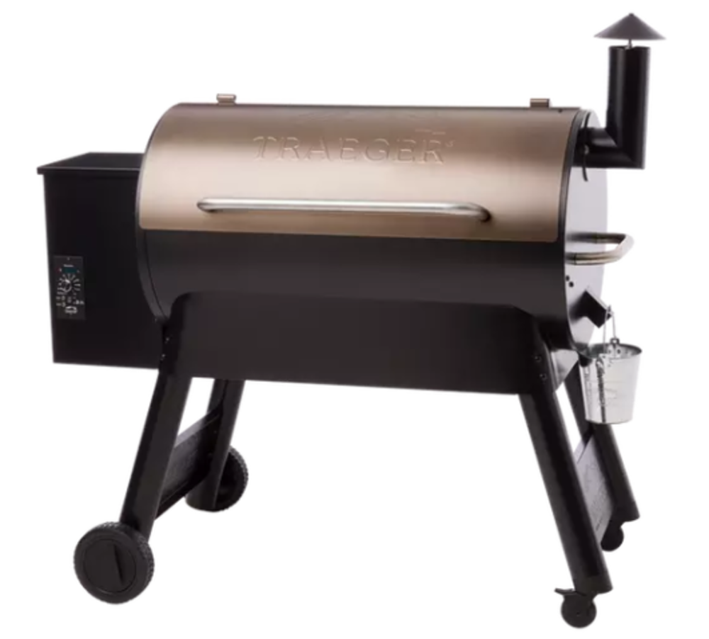 PRO 34 Bronze Wood Pellet Grill with Digital Controller ;