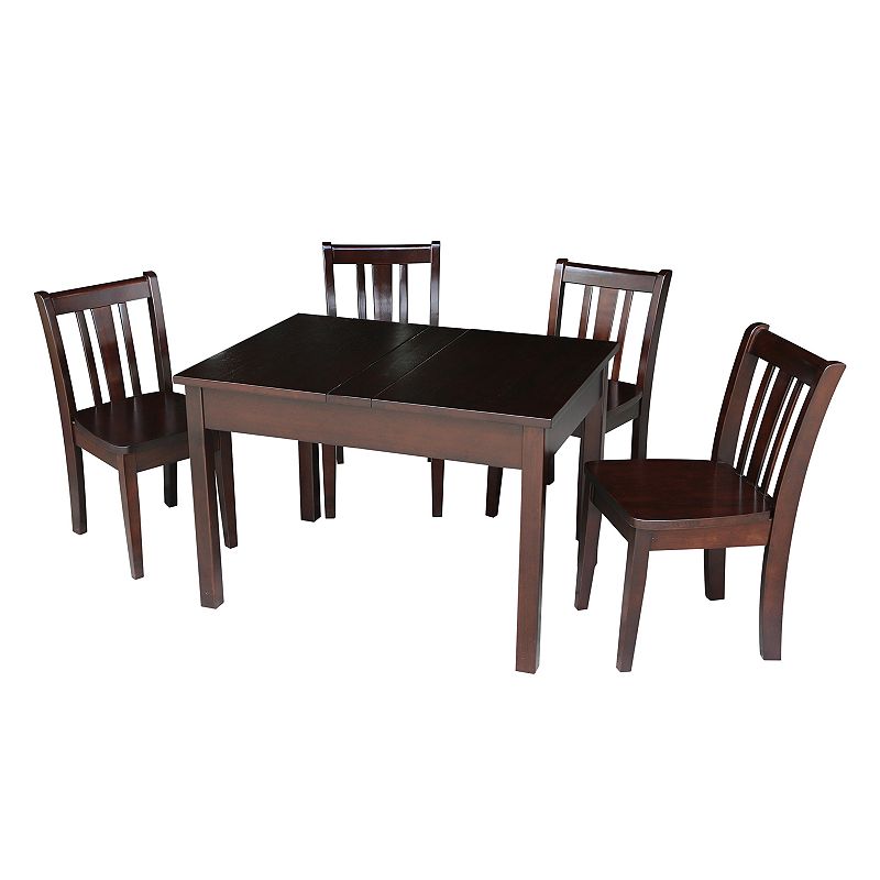 International Concepts San Remo Juvenile Dining Table and Chair 5-pc. Set