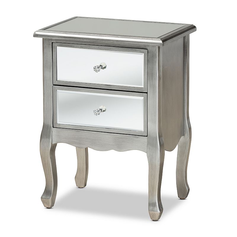 Baxton Studio Leonie Nightstand Table