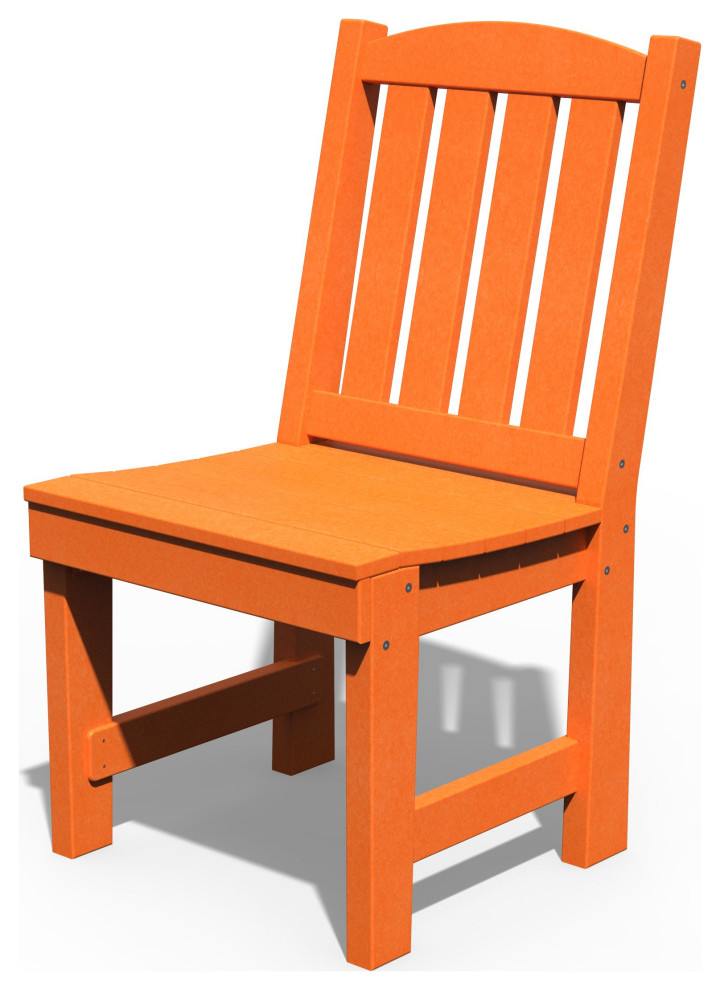 Poly Lumber English Garden Dining Chair   Contemporary   Outdoor Dining Chairs   by Furniture Barn USA  Houzz