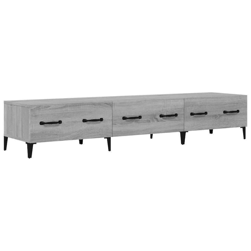 Tv Cabinet Grey Sonoma 150x34，5x30 Cm Engineered Wood