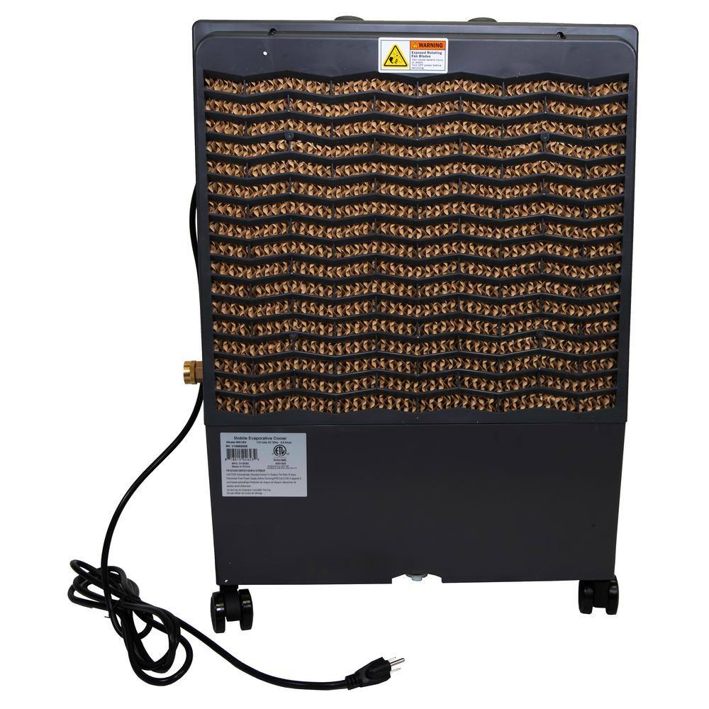 Hessaire 1300 CFM 2-Speed Portable Evaporative Cooler (Swamp Cooler) for 500 sq. ft. in Green MC18V