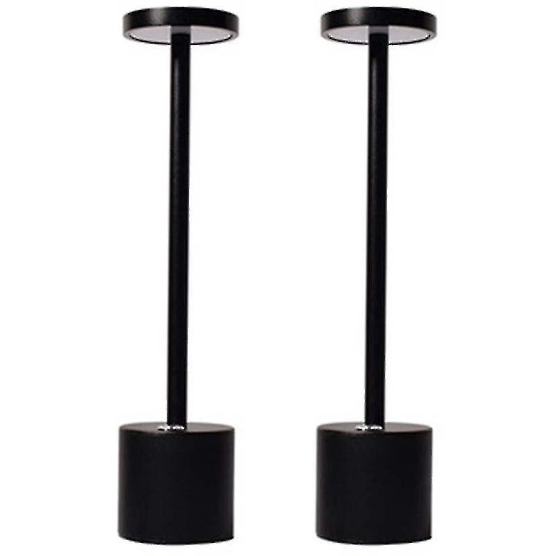 2x Led Bar Table Lamp Restnt Dinner D Fixtures Recharable Desk Lamp