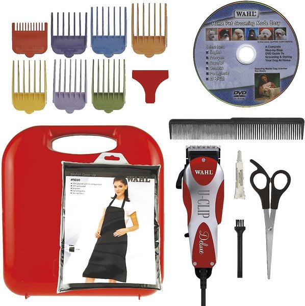 Wahl Deluxe U-Clip Dog and Cat Clipper Kit