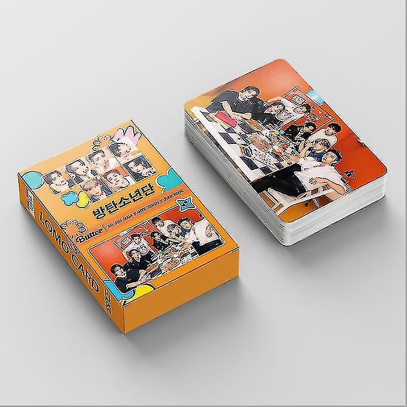 55pcs/box Bts Photocards 2021 Festa Butters Be Album Lomo Card Hd Photocard Postcard