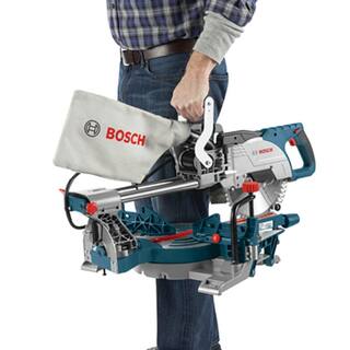 Bosch 12 Amp 8-12 in. Corded Portable Single Bevel Sliding Compound Miter Saw with 48-Tooth Carbide Blade CM8S