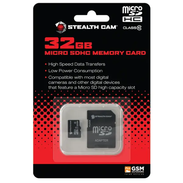 Stealth Cam 32 GB Micro SDHC Class 10 Memory Card