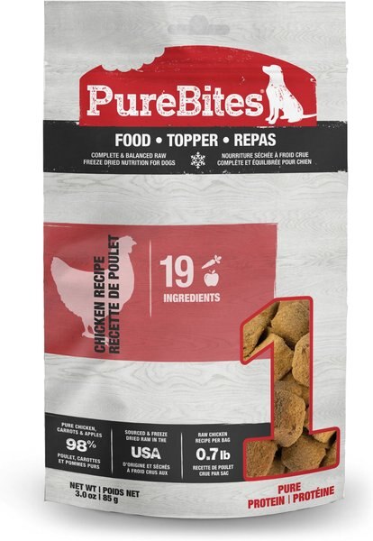 PureBites Chicken Freeze Dried Topper for Dogs