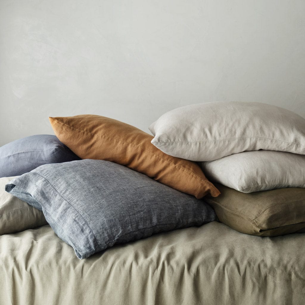 Stonewashed Linen Pillowcases