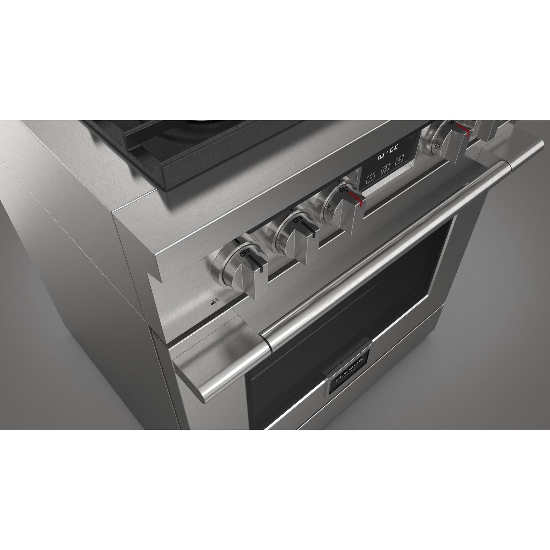 Fulgor Milano 30-inch Freestanding Gas Range with True European Convection Technology F4PGR304S2