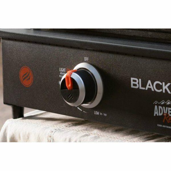 blackstone adventure ready 17 inch tabletop griddle with range top black