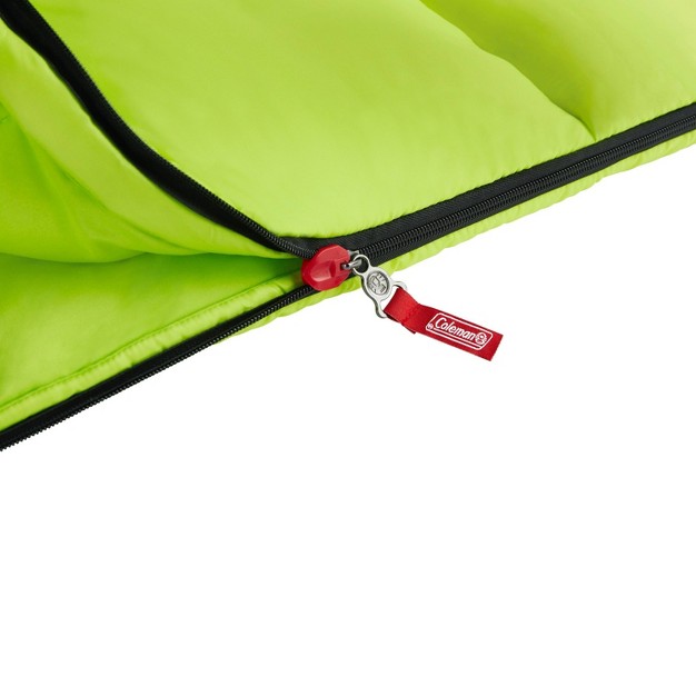 Coleman Kompact 40 Degree Sleeping Bag Lime Green