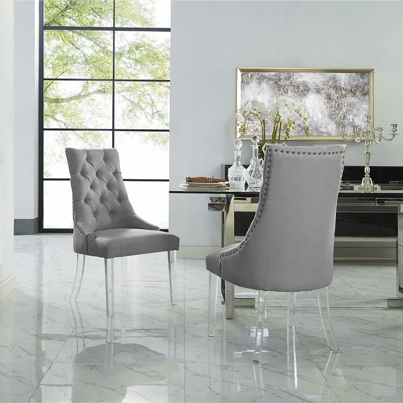 Steve Dining Chair Acrylic Leg