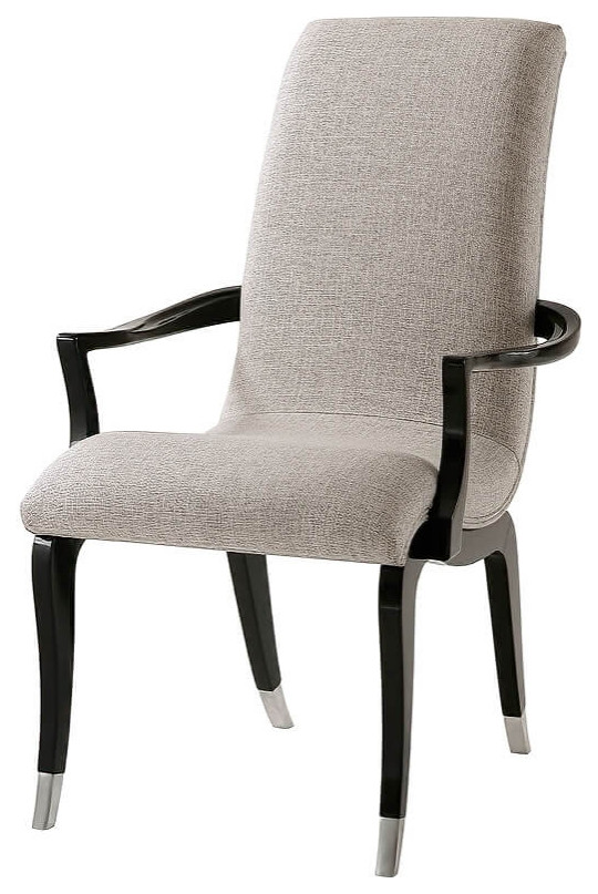 Art Deco Scrolling Dining Armchair   Transitional   Dining Chairs   by English Georgian America  Houzz