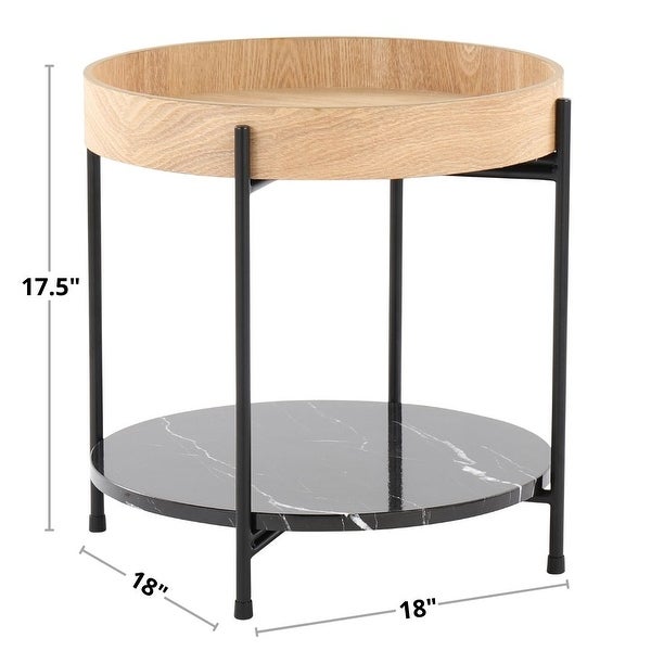 Carson Carrington Galotti End Table