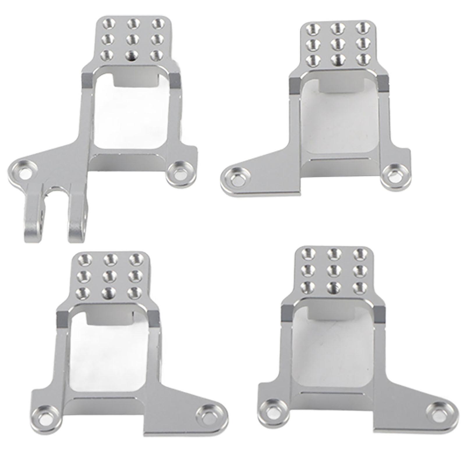 4pcs Metal Shock Damper Mount Tower Hoop Fit For Trx4 1/10 Rc Crawler