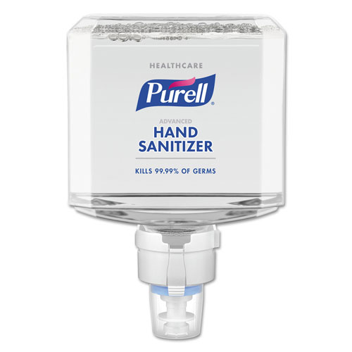 Gojo Purell Healthcare Advanced Hand Sanitizer Foam | 1200 mL， Cranberry Scent， For ES8 Dispensers， 2