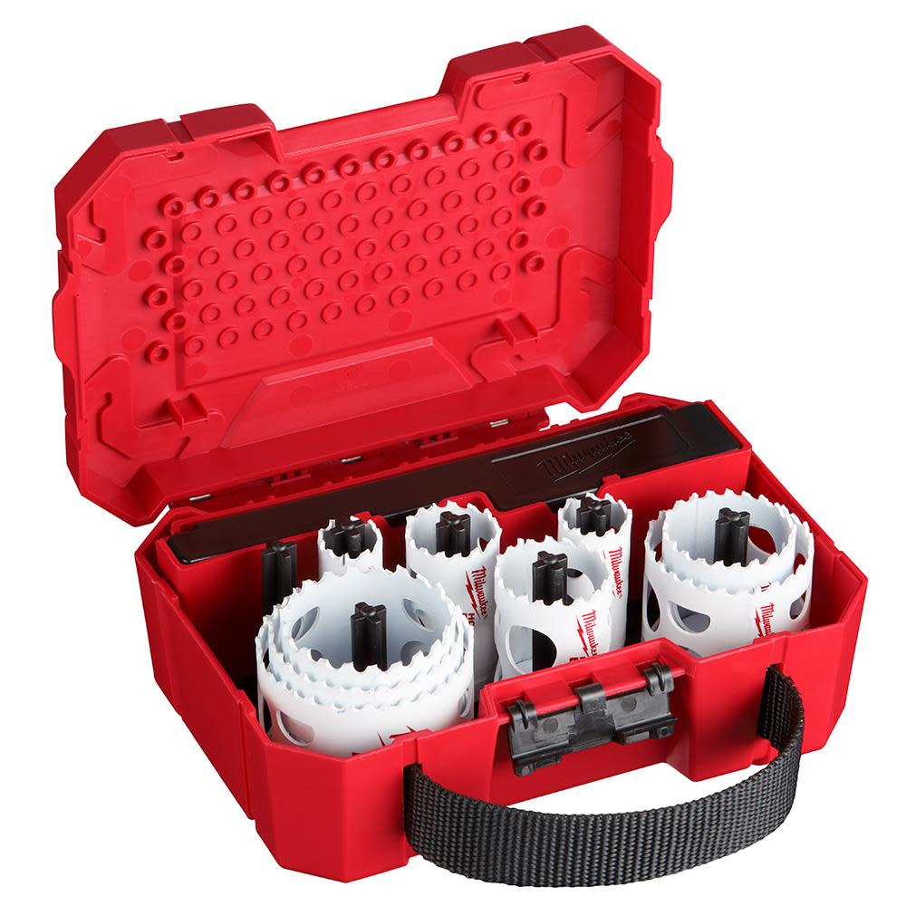 Milwaukee HOLE DOZER閳? Bi-Metal Hole Saw Kit, 17pc