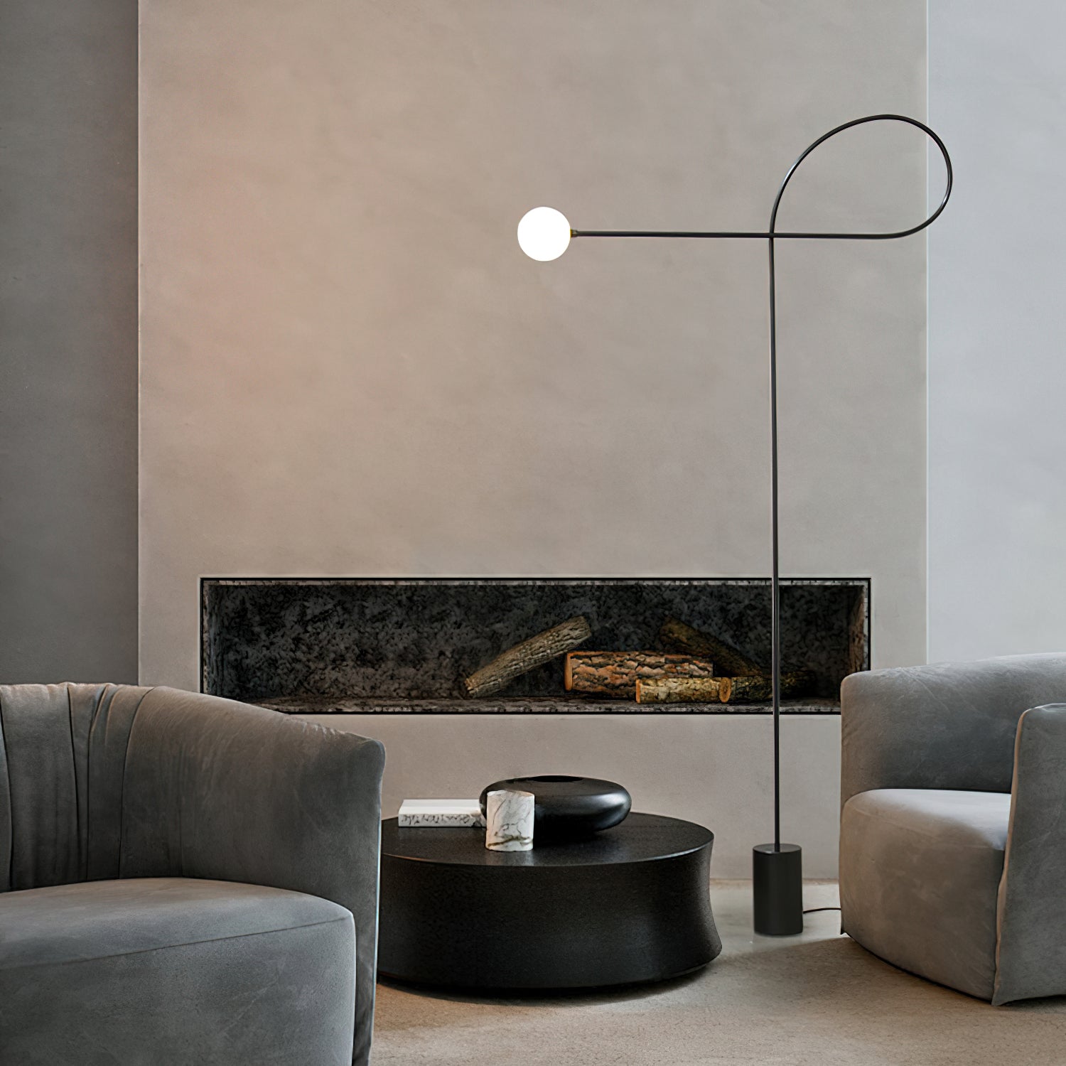 Arcane Orb Floor Lamp