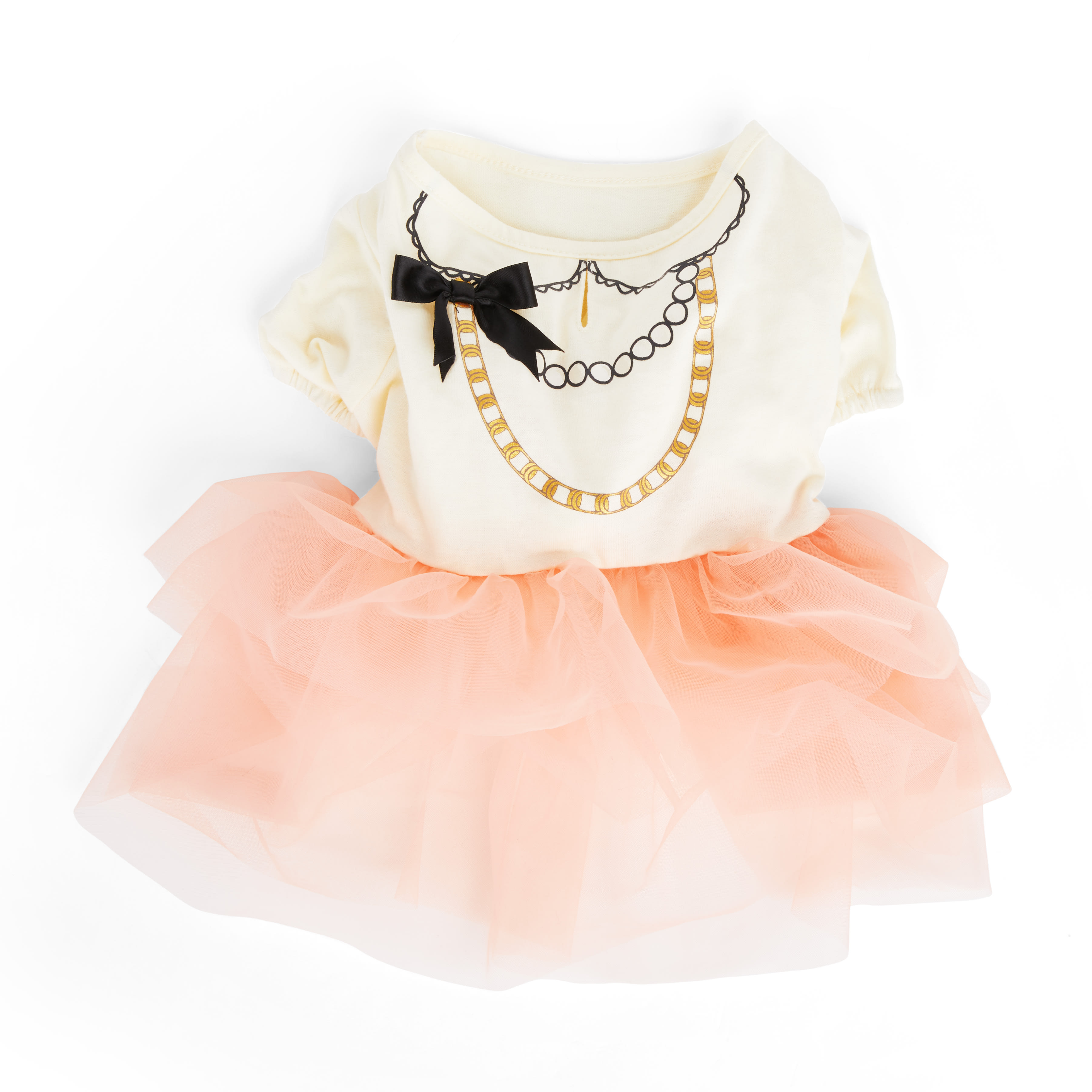 YOULY Tulle Tiered Dog Dress， XX-Small