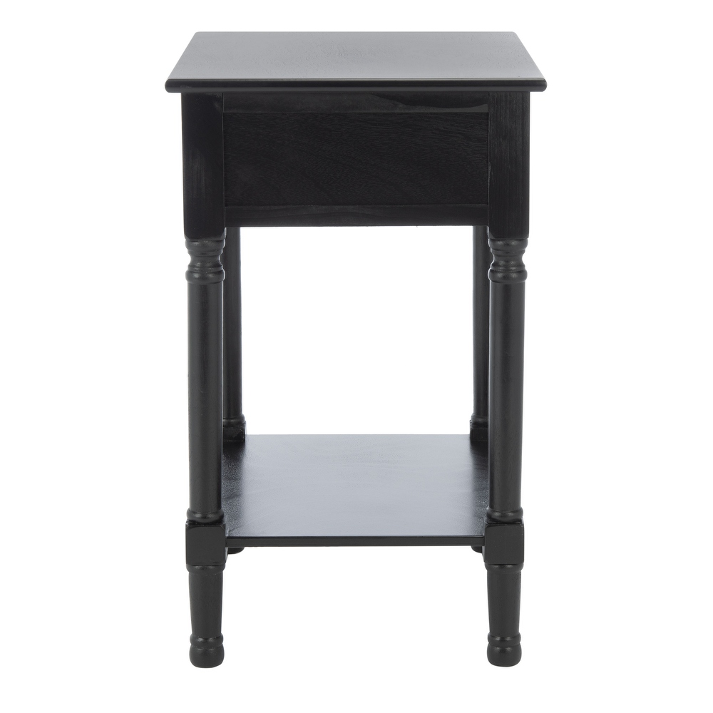 SAFAVIEH Landers 1 Drawer Bottom Shelf Accent Table   19\