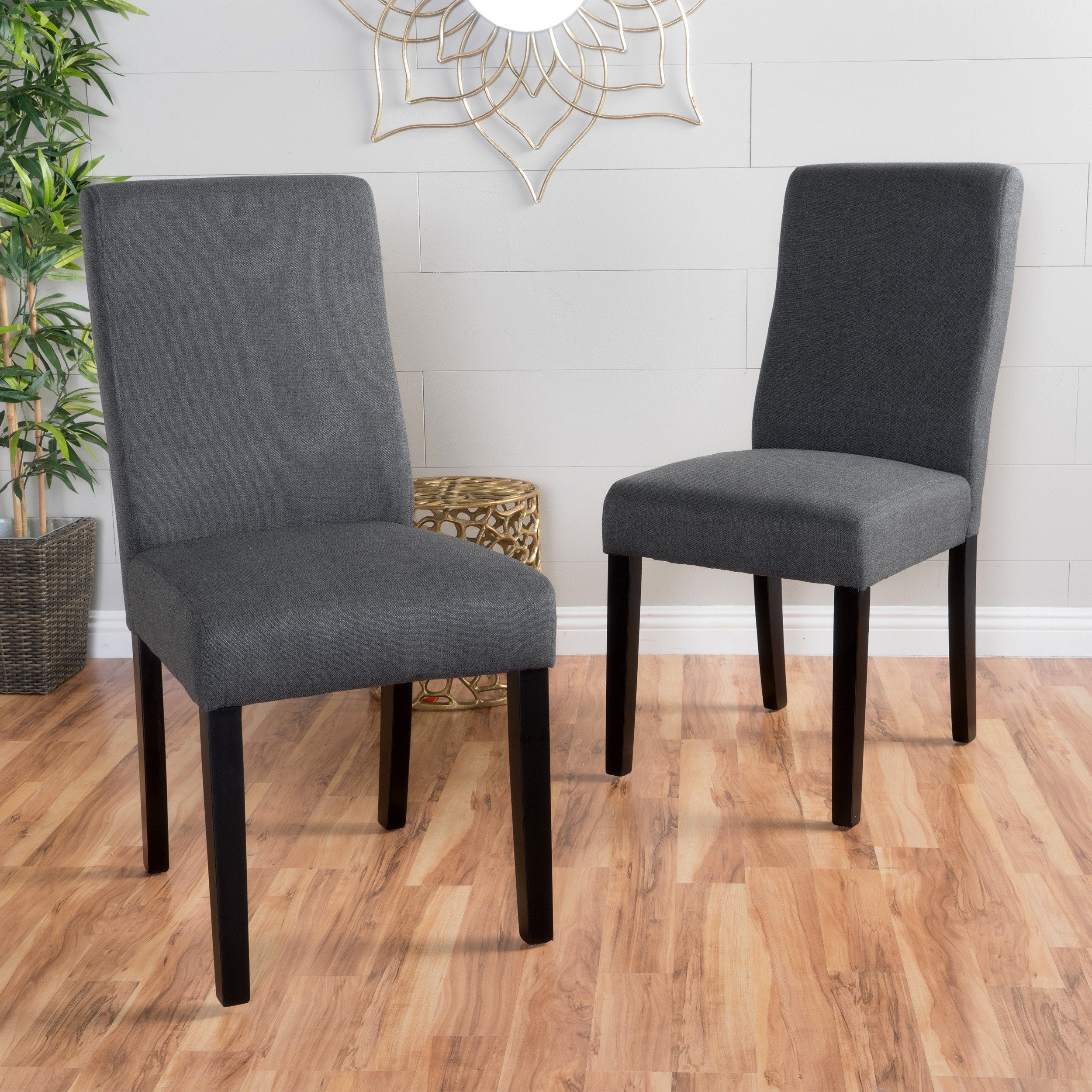 Heath Fabric Dining Chair (Set of 2)