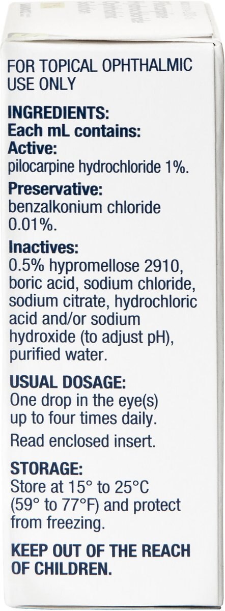 Pilocarpine (Generic) Ophthalmic Solution 1%