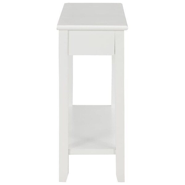 vidaXL Console Table White 43.3