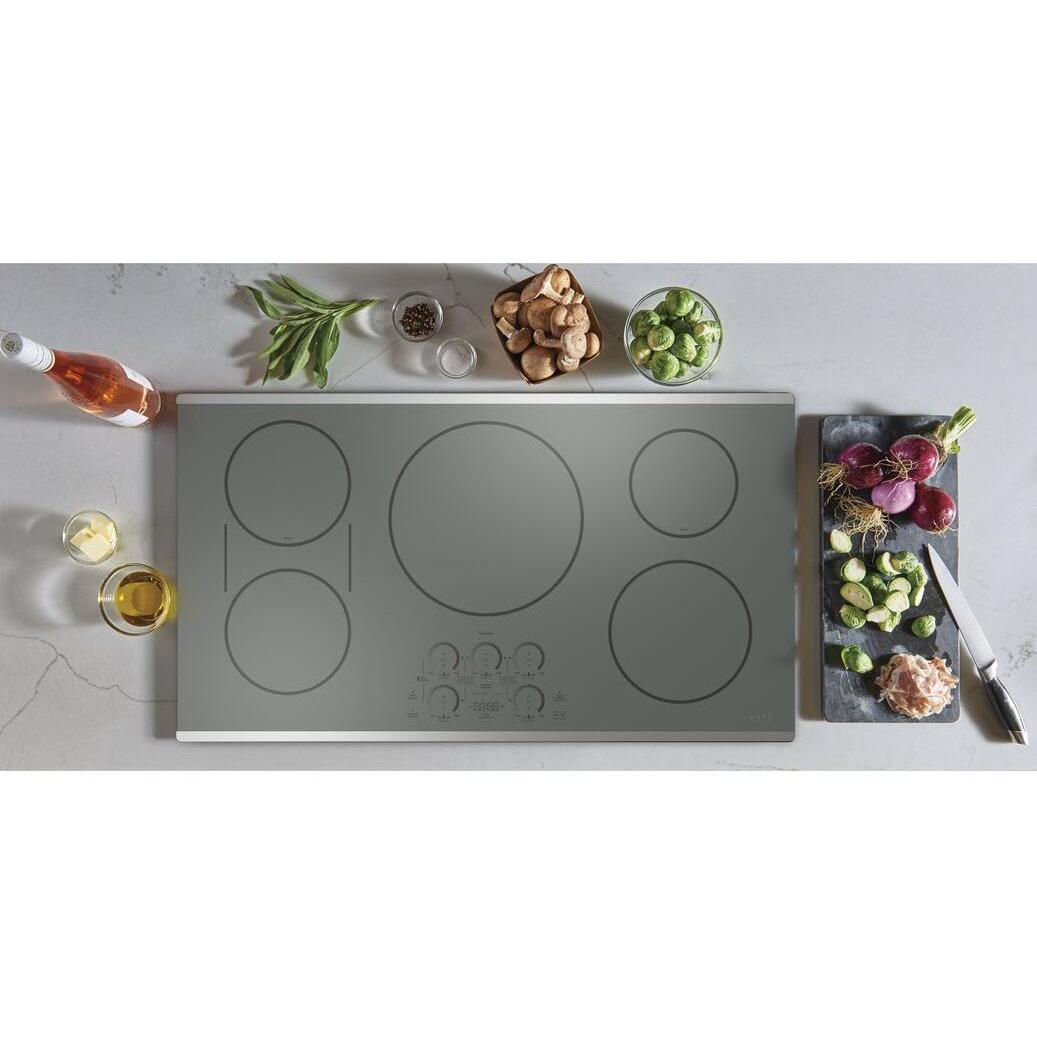 Café 36-inch Built-in Induction Cooktop with Chef Connect CHP90362TSS