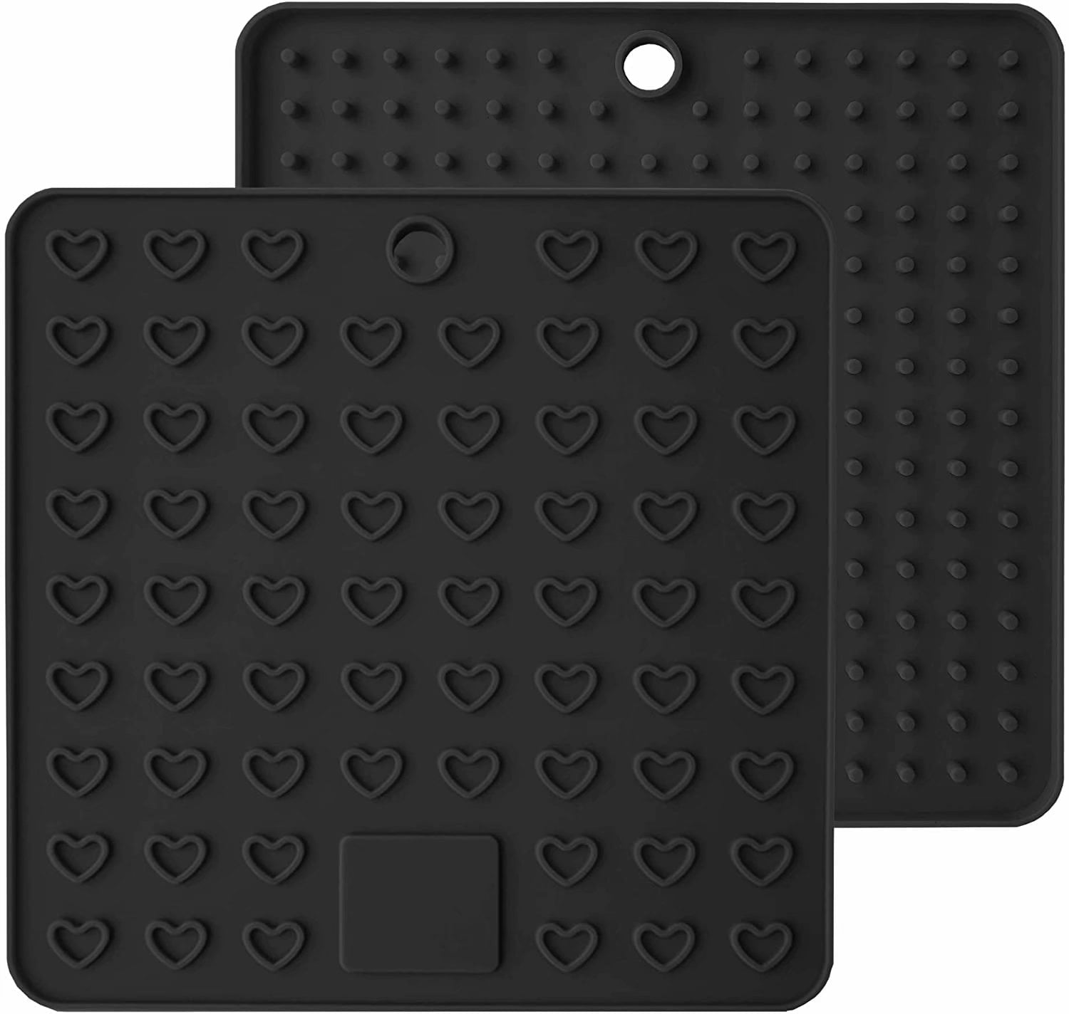 Premium Silicone Pot Holders for Kitchen - Easy to Clean Trivets for Hot Pots and Pans - This Kitchen Tool Works Well as Silicone Trivet， Hot Pads for Oven， Potholders