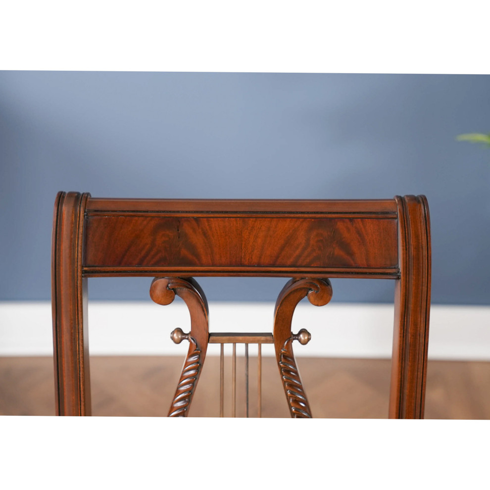 Lyre Side or Harp Back Side Chair   Traditional   Dining Chairs   by Niagara Furniture  Houzz