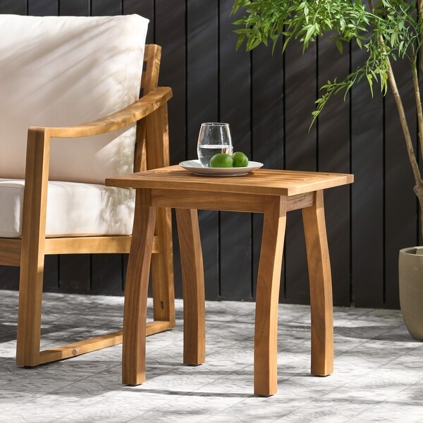 Selma End Table Garden Coffee Table Outdoor Accent Table